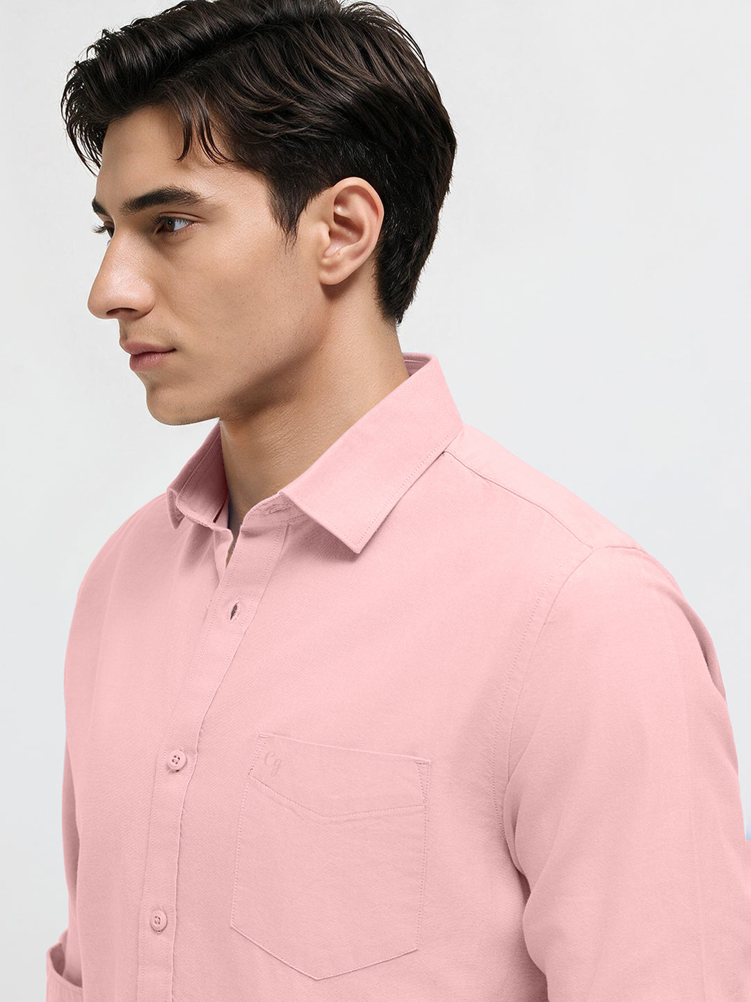 Pink Pearl Plain Formal Shirt