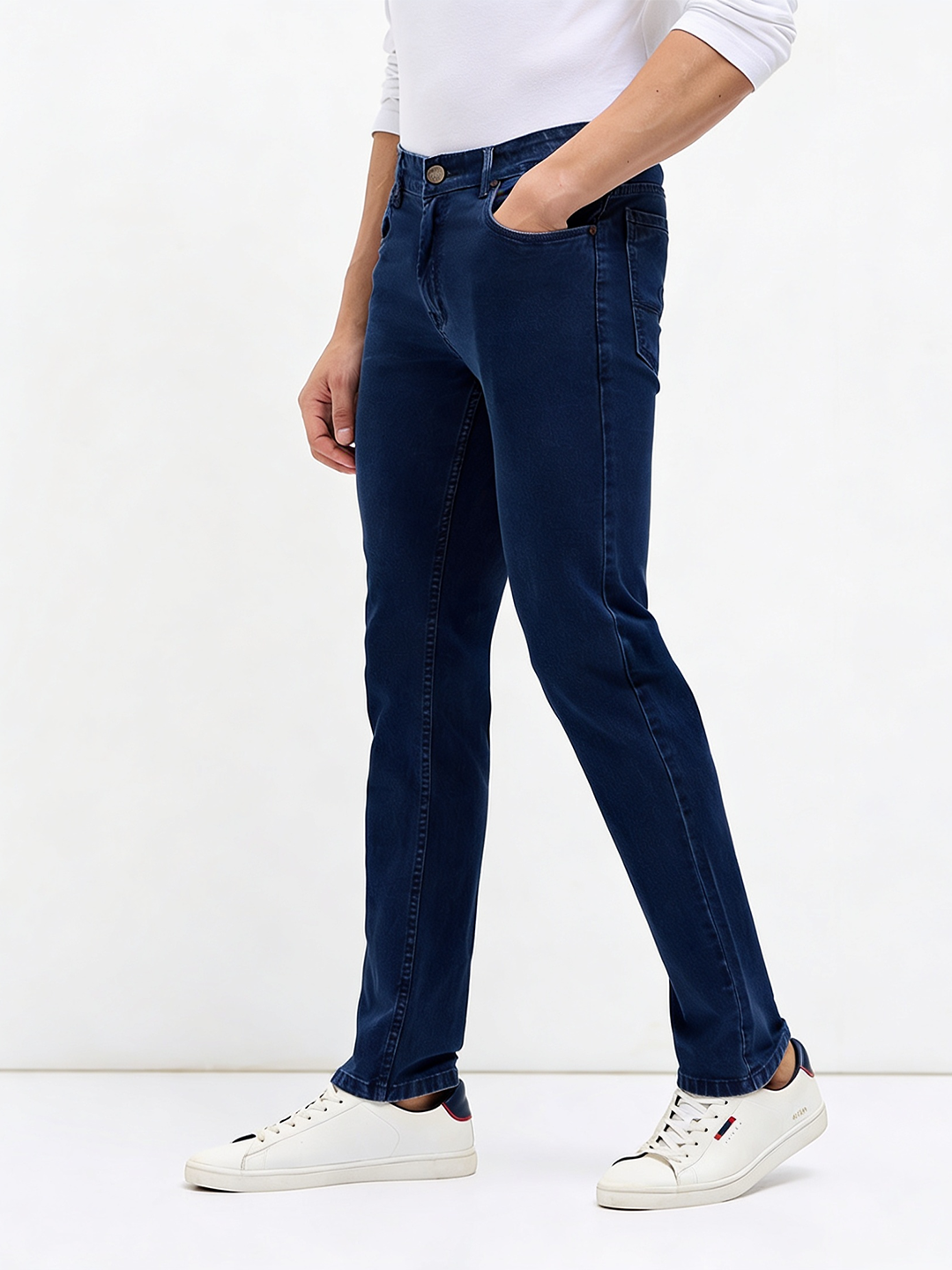 Cobalt Blue Denim Core Trousers