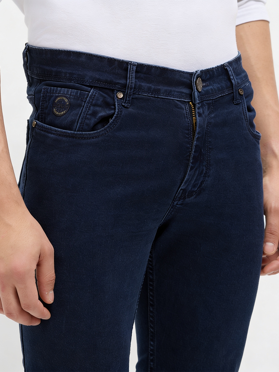 Cobalt Blue Denim Core Trousers