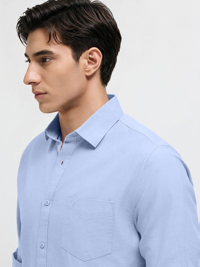 Sky Mist Plain Formal Shirt