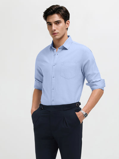 Sky Mist Plain Formal Shirt