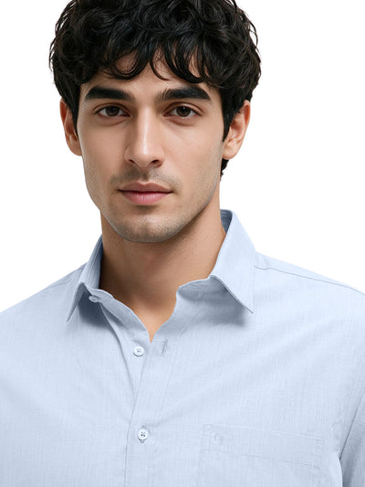 Sky Frost Plain Formal Shirt