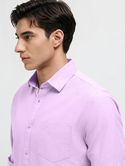 Violet Haze Plain Formal Shirt