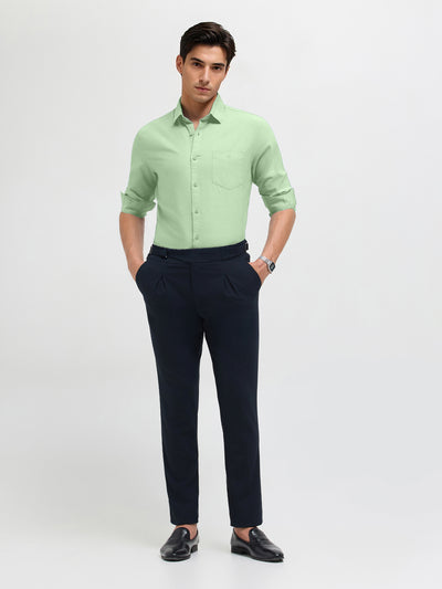 Seafoam Mint Plain Formal Shirt