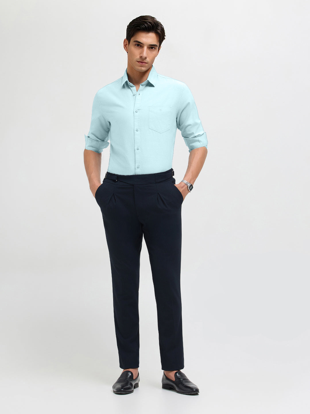 Arctic Sky Plain Formal Shirt