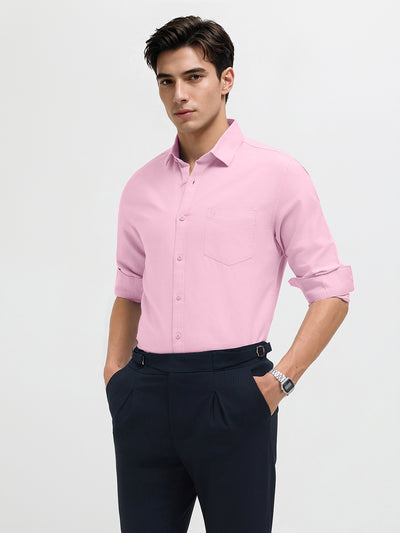 Blush Orchid Plain Formal Shirt