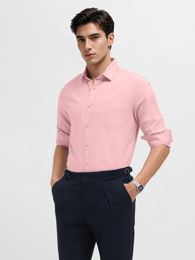 Pink Pearl Plain Formal Shirt