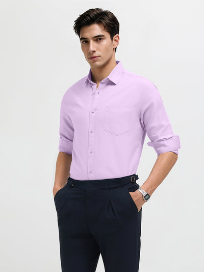 Violet Haze Plain Formal Shirt