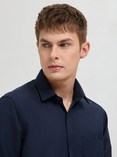 Deep Navy Plain Formal Shirt