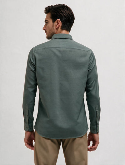 Sage Stone Plain Casual Shirt