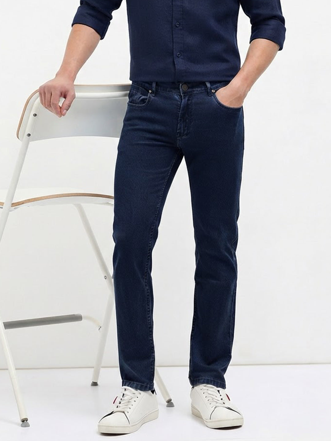 Blue Denim Core Trousers